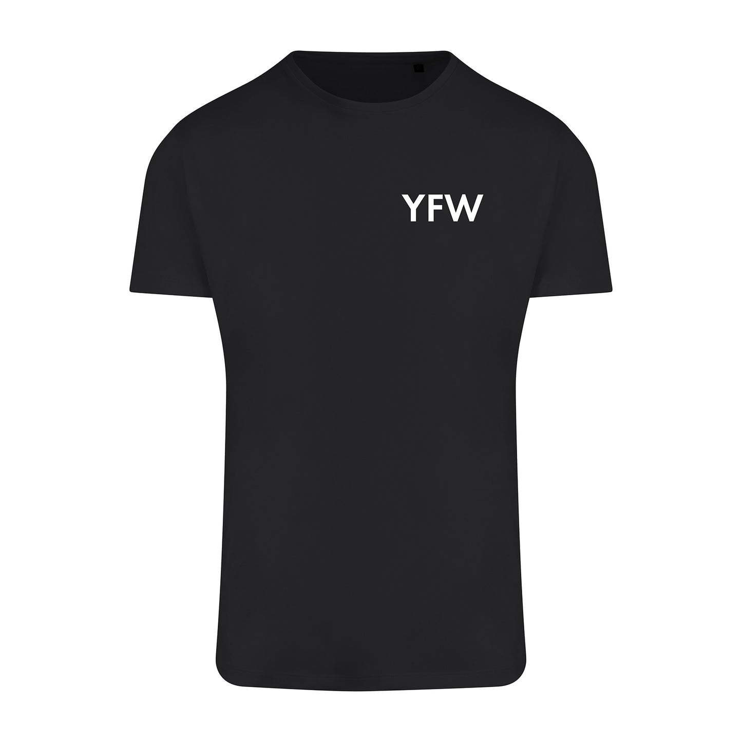 YFW Mark The Dates Casual Black Tee