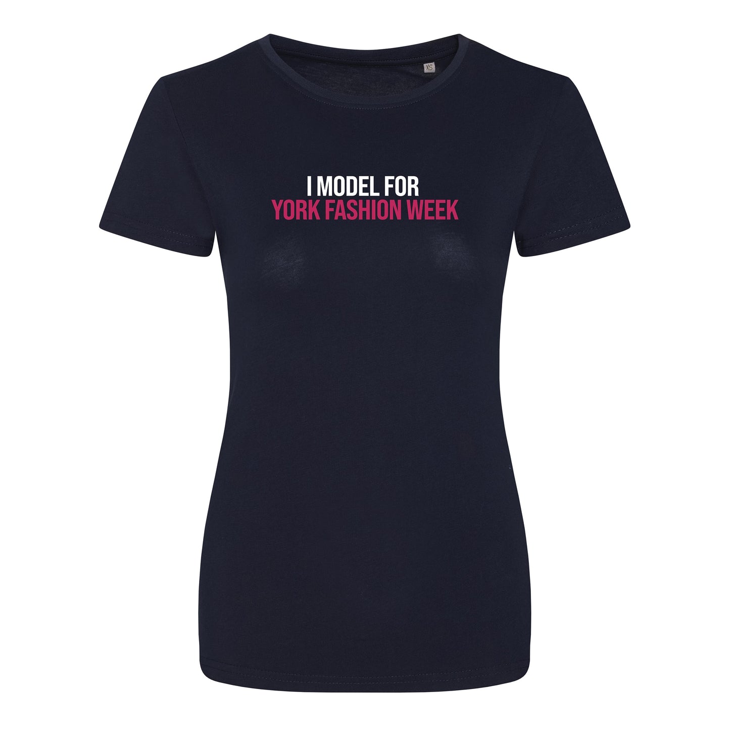 Model Life Cinched Navy Tee
