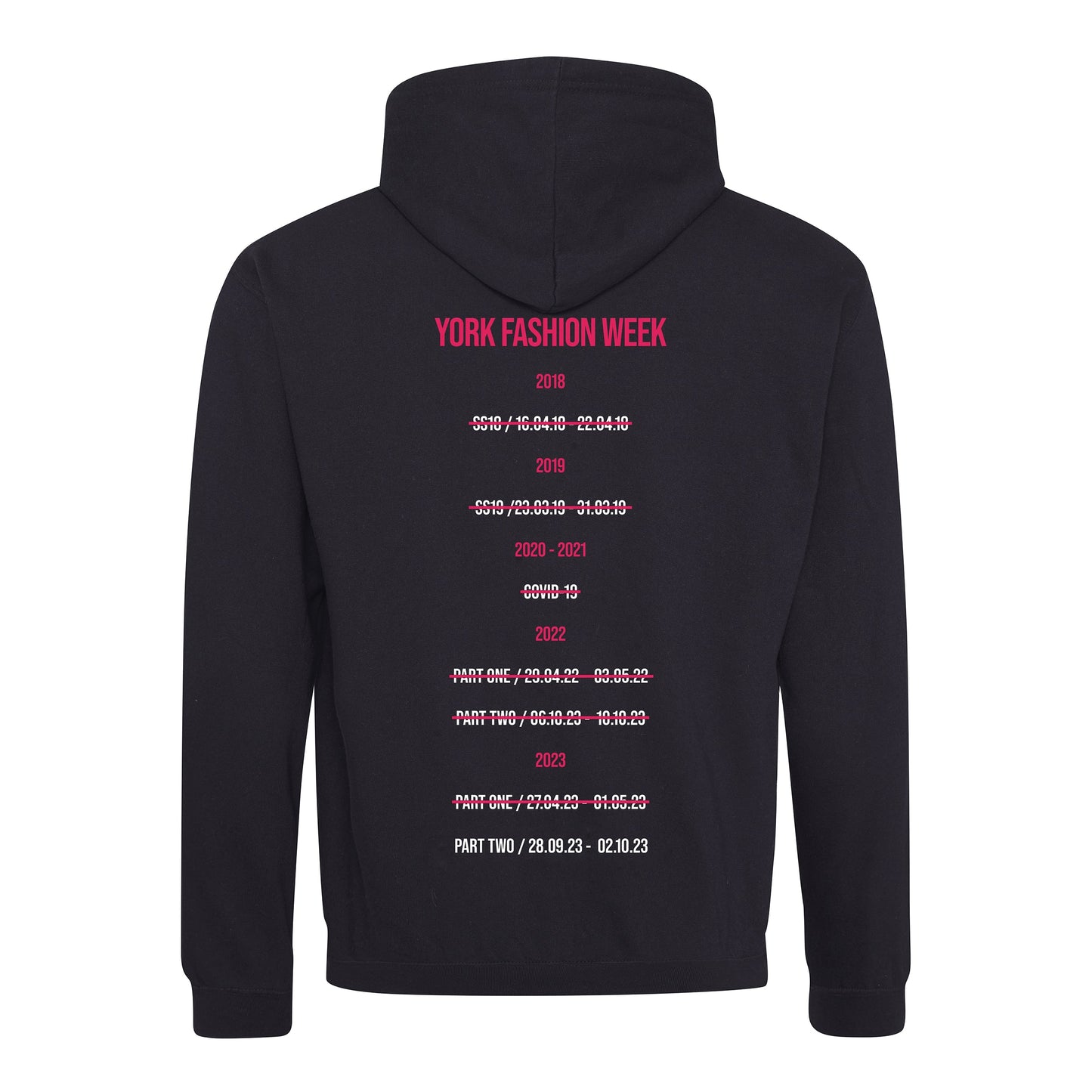 YFW Mark The Dates Black Hoodie