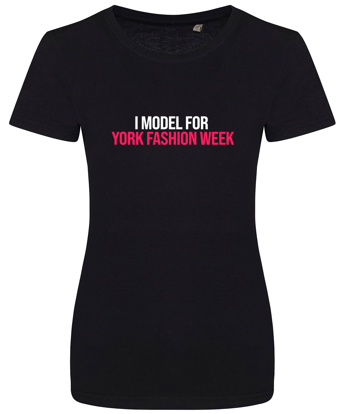 Model Life Cinched Black Tee