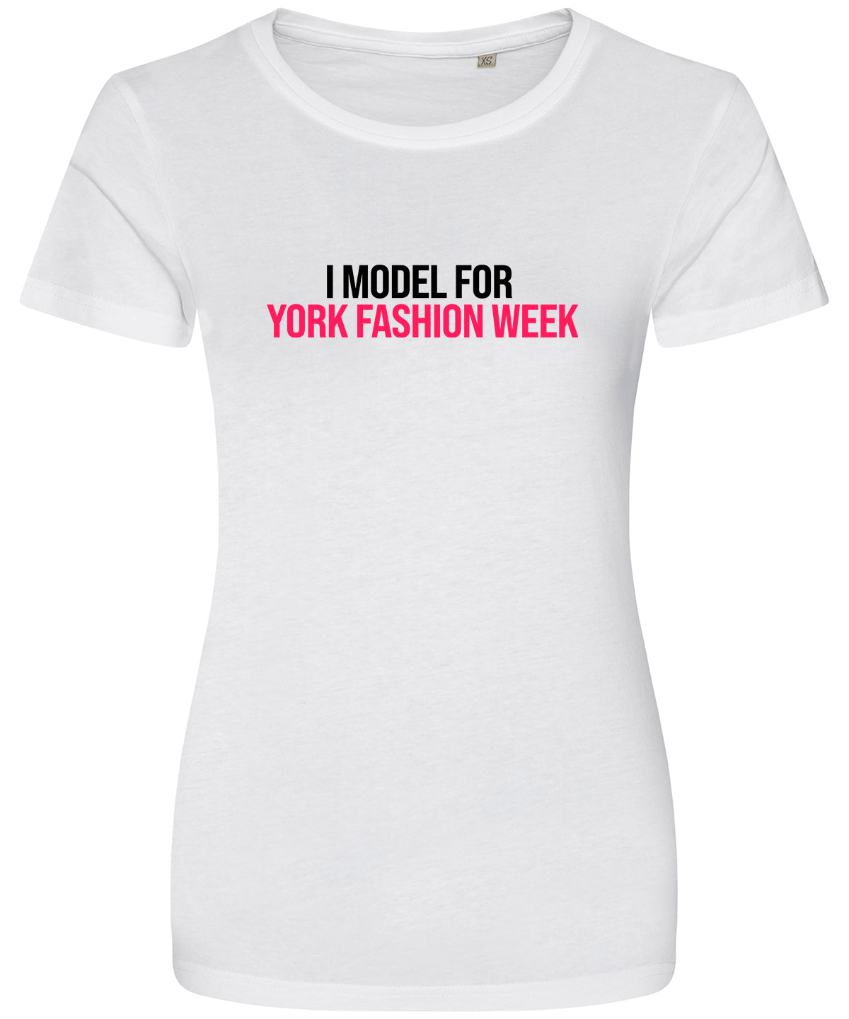 Model Life Cinched White Tee