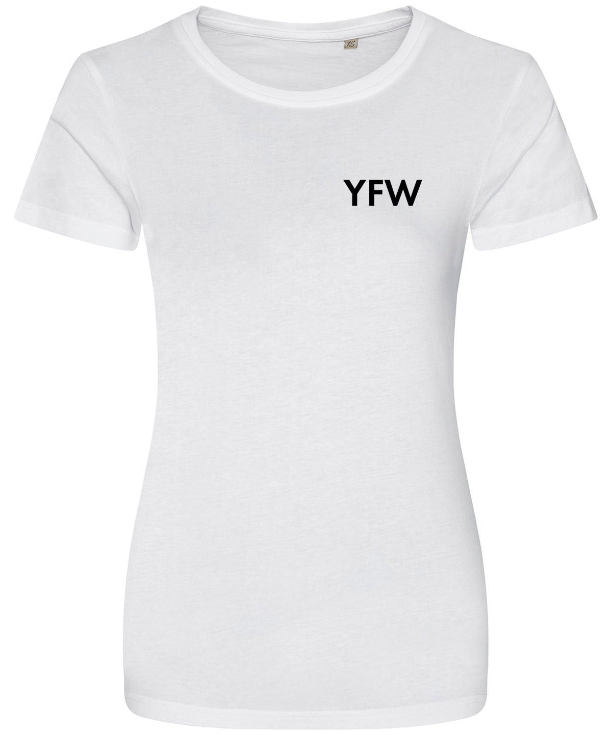 YFW Mark The Date Cinched White Tee