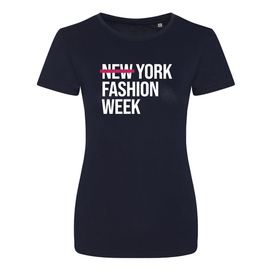 NOT New York Cinched Navy Tee