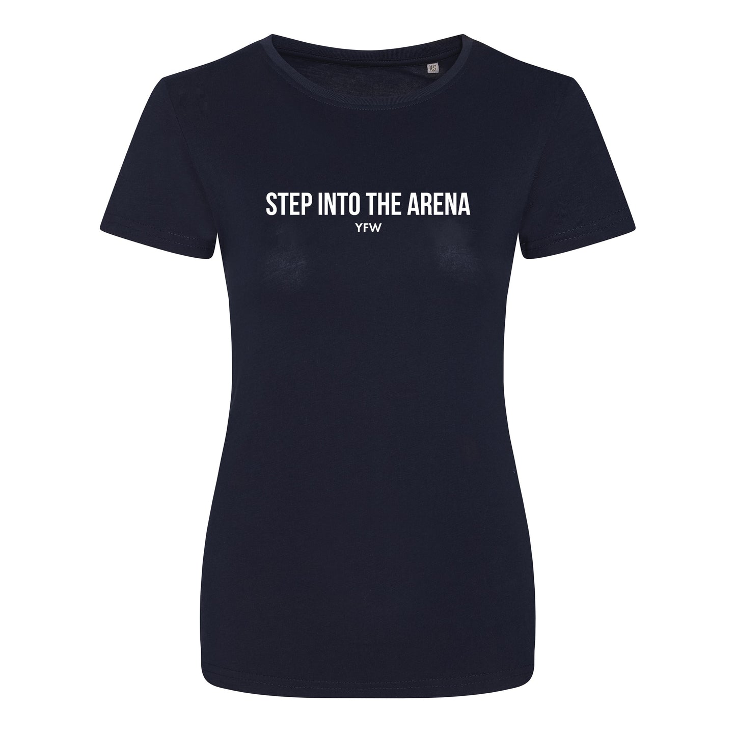 'Step into the arena' Cinch Navy Tee