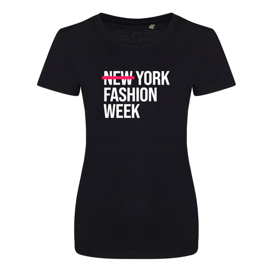 NOT New York Cinched Black Tee